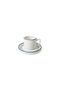 Hermia Juego de tazas de té de 12 piezas Blanco, Azul y Verde